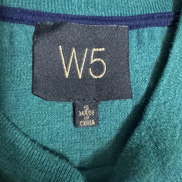 W5 Green Top size small WT30 - Picture 5 of 5